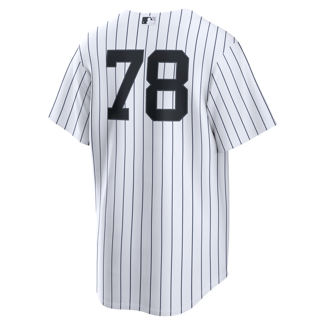 New York Yankees Spencer Jones White Home Replica Baseball Jersey | MLB Baseball Jersey