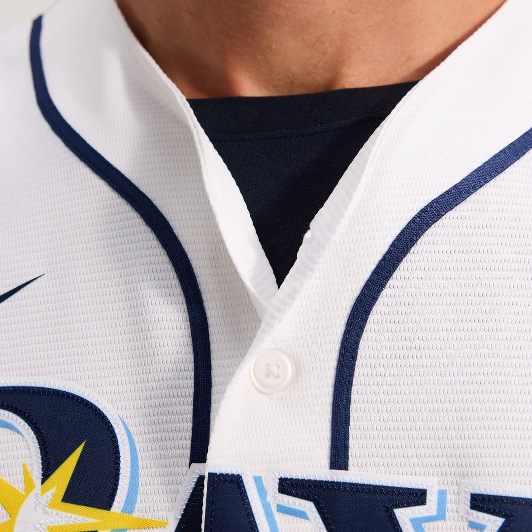 Tampa Bay Rays Yandy Díaz White Home Replica Baseball Jersey | MLB Baseball Jersey
