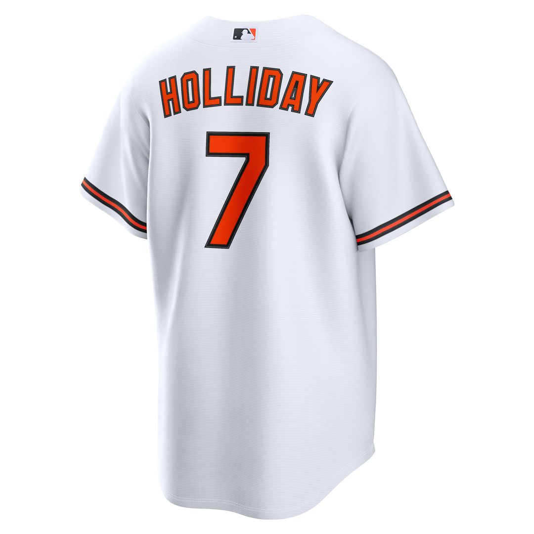 Baltimore Orioles Jackson Holliday White Home Replica Baseball Jersey | MLB Baseball Jersey