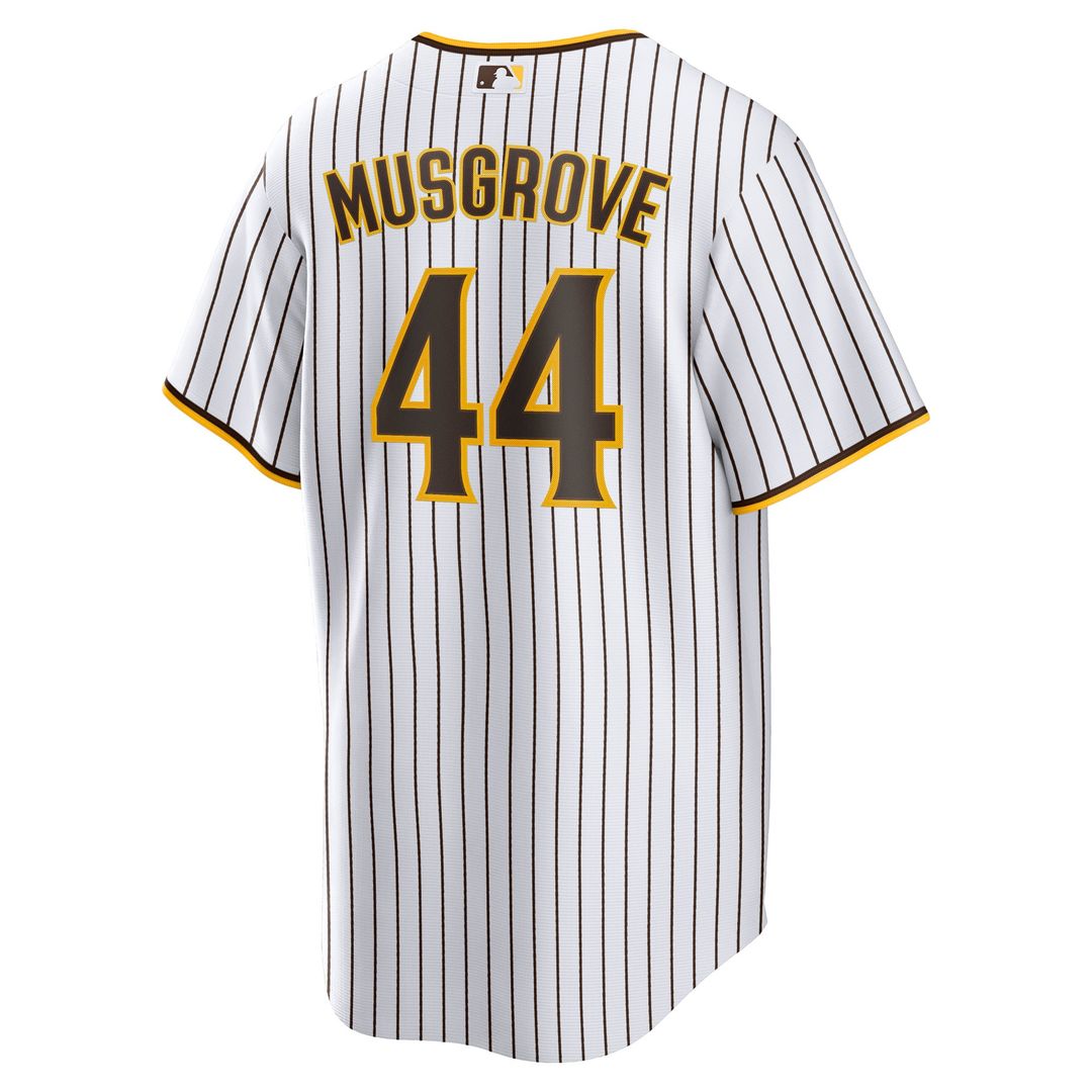 San Diego Padres Joe Musgrove White Home Replica Baseball Jersey | MLB Baseball Jersey