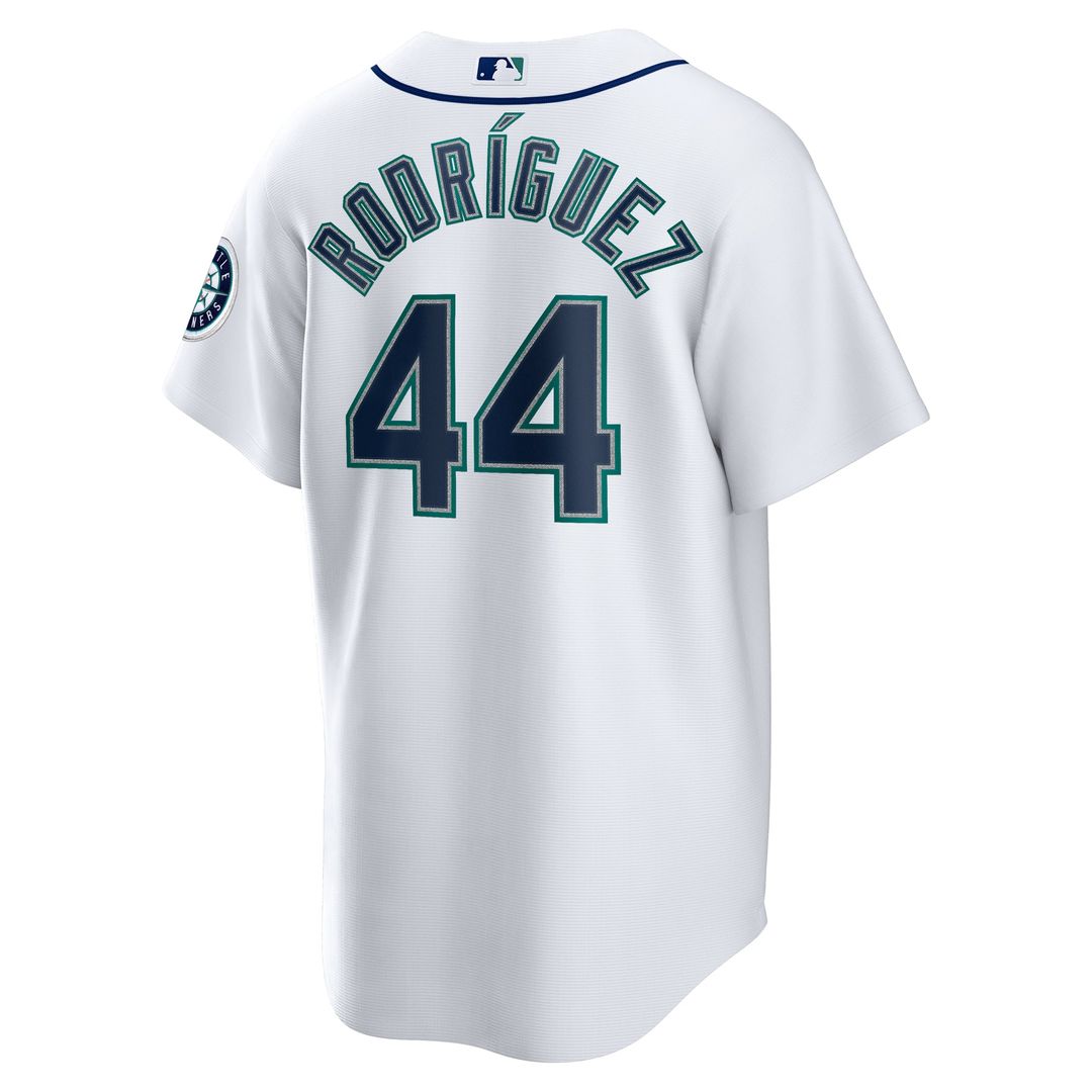 Seattle Mariners Julio Rodríguez White Home Replica Baseball Jersey | MLB Baseball Jersey