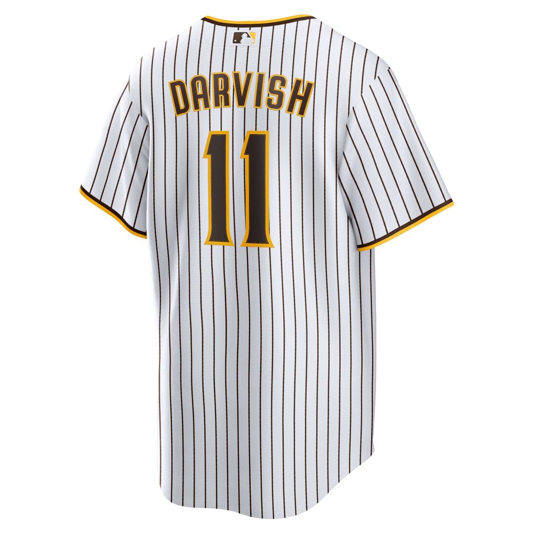 San Diego Padres Yu Darvish White Home Replica Baseball Jersey | MLB Baseball Jersey