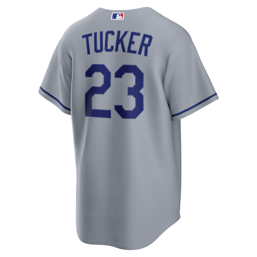 Los Angeles Dodgers Kyle Tucker Gray Road Replica Baseball Jersey | MLB Baseball Jersey