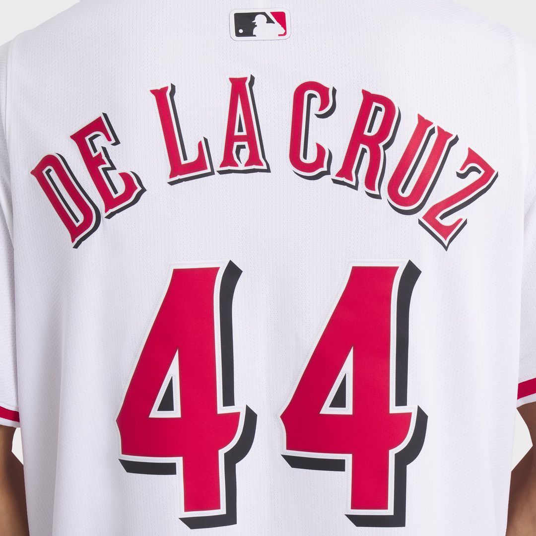 Cincinnati Reds Elly De La Cruz Gray Road Limited Baseball Jersey | MLB Baseball Jersey