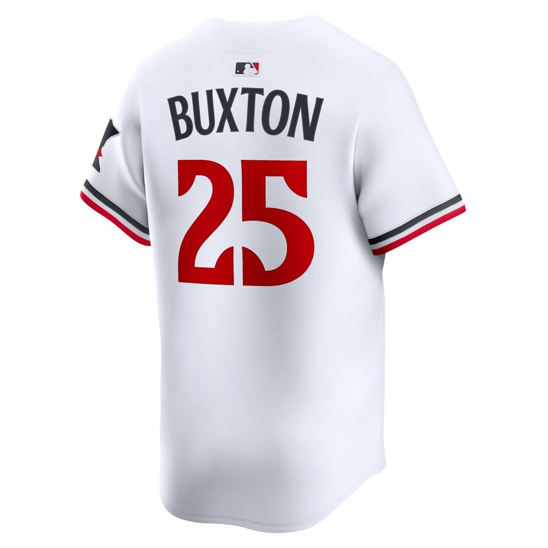 Minnesota Twins Byron Buxton White Home Limited Baseball Jersey | MLB Baseball Jersey