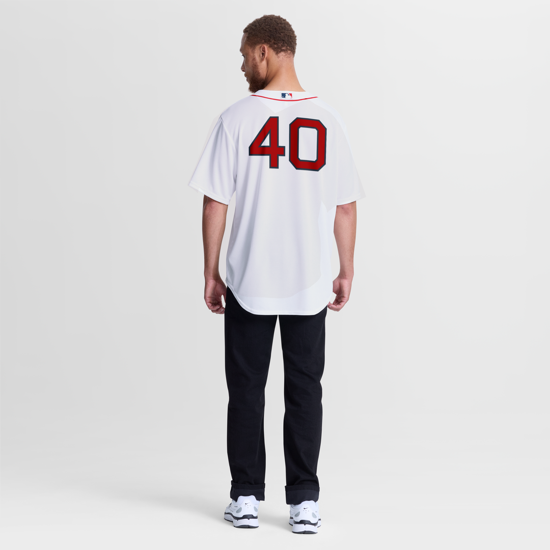 Boston Red Sox Willson Contreras White Home Replica Baseball Jersey | MLB Baseball Jersey