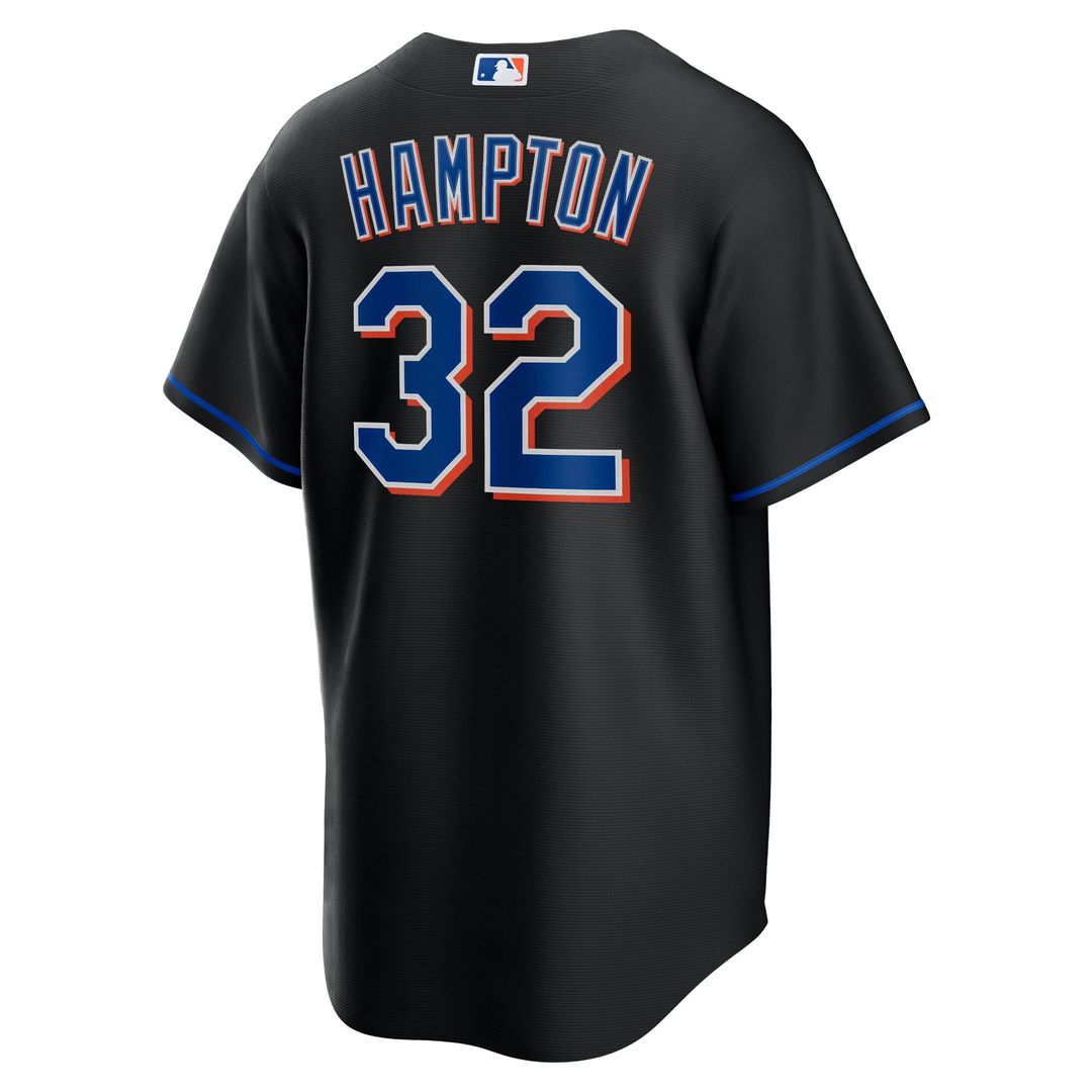 New York Mets Mike Hampton Black 2022 Alternate Replica Baseball Jersey | MLB Baseball Jersey