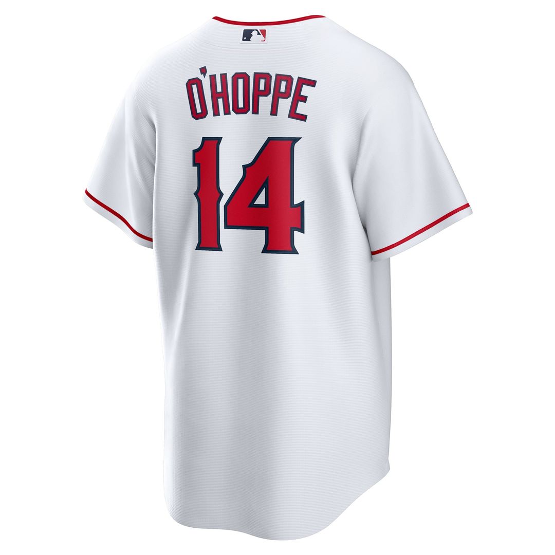 Los Angeles Angels Logan O'Hoppe White Home Replica Baseball Jersey | MLB Baseball Jersey