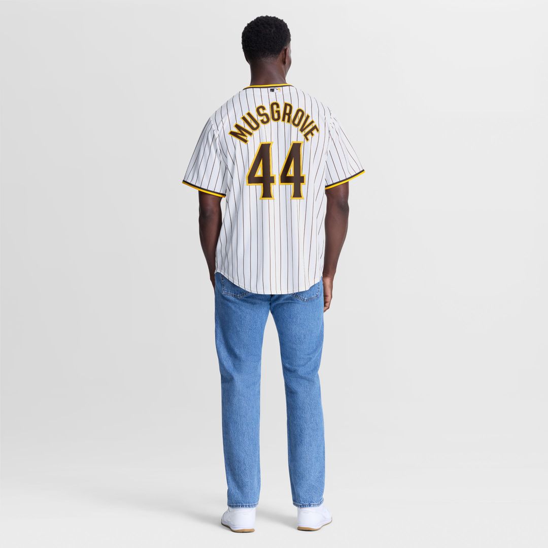 San Diego Padres Joe Musgrove White Home Replica Baseball Jersey | MLB Baseball Jersey