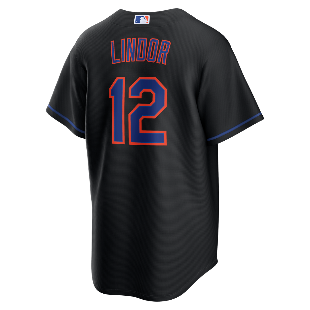 New York Mets Francisco Lindor White Home Replica Baseball Jersey | MLB Baseball Jersey
