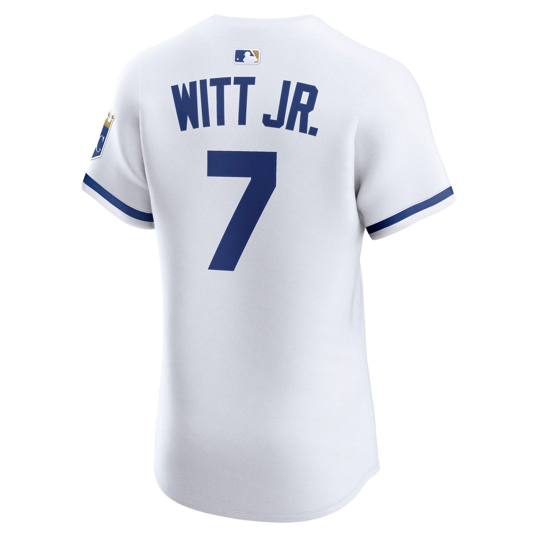 Kansas City Royals Bobby Witt Jr. Royal Alternate 2 Elite Baseball Jersey | MLB Baseball Jersey