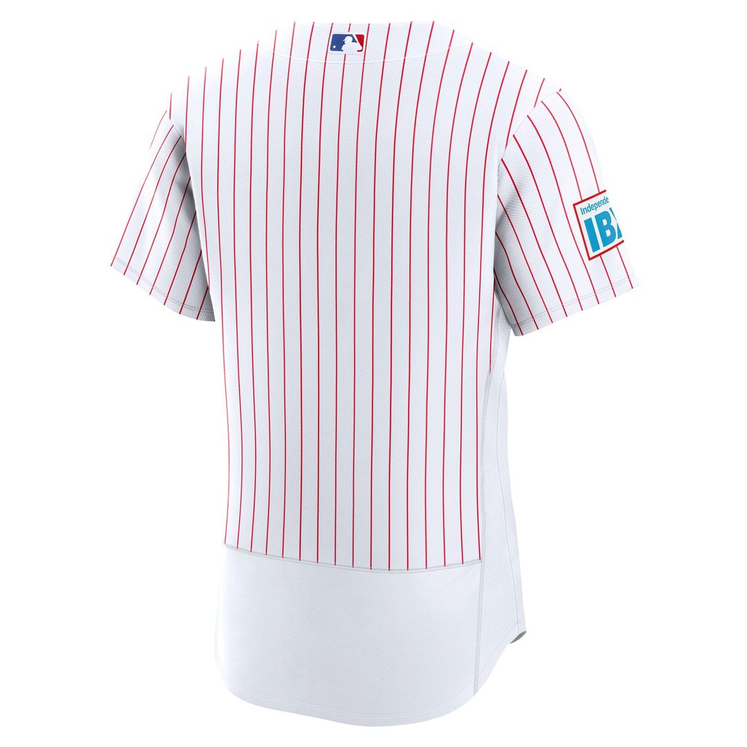 Philadelphia Phillies Light Blue Alternate Sponsor Patch Authentic Baseball Jersey | MLB Baseball Jersey