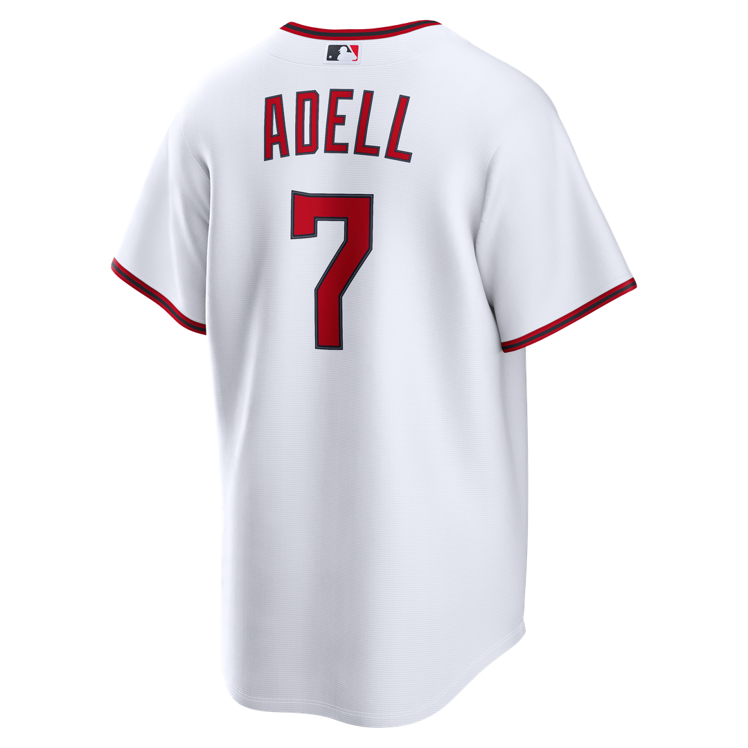 Cleveland Guardians Jo Adell White Home Replica Baseball Jersey | MLB Baseball Jersey