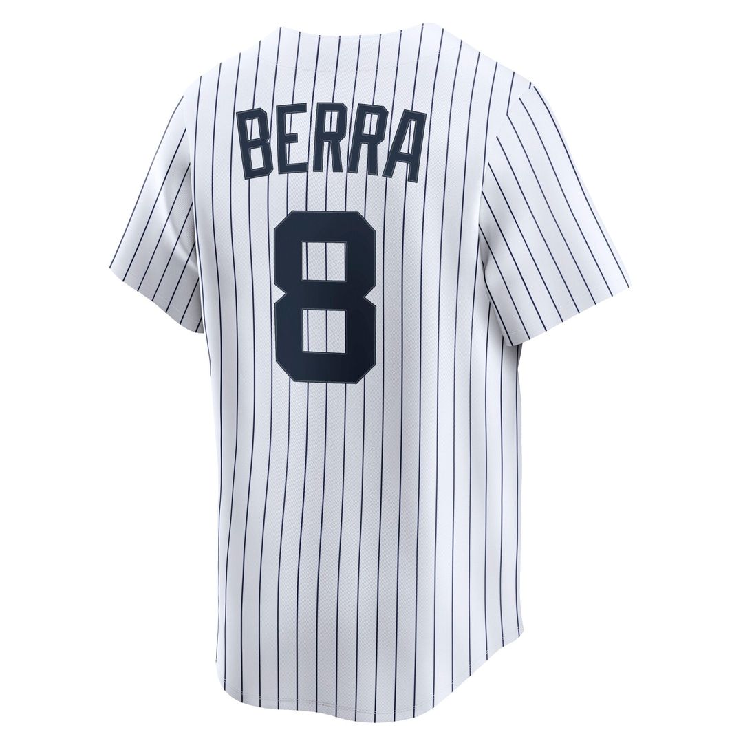 New York Yankees Yogi Berra White Cooperstown Collection Limited Baseball Jersey | MLB Baseball Jersey