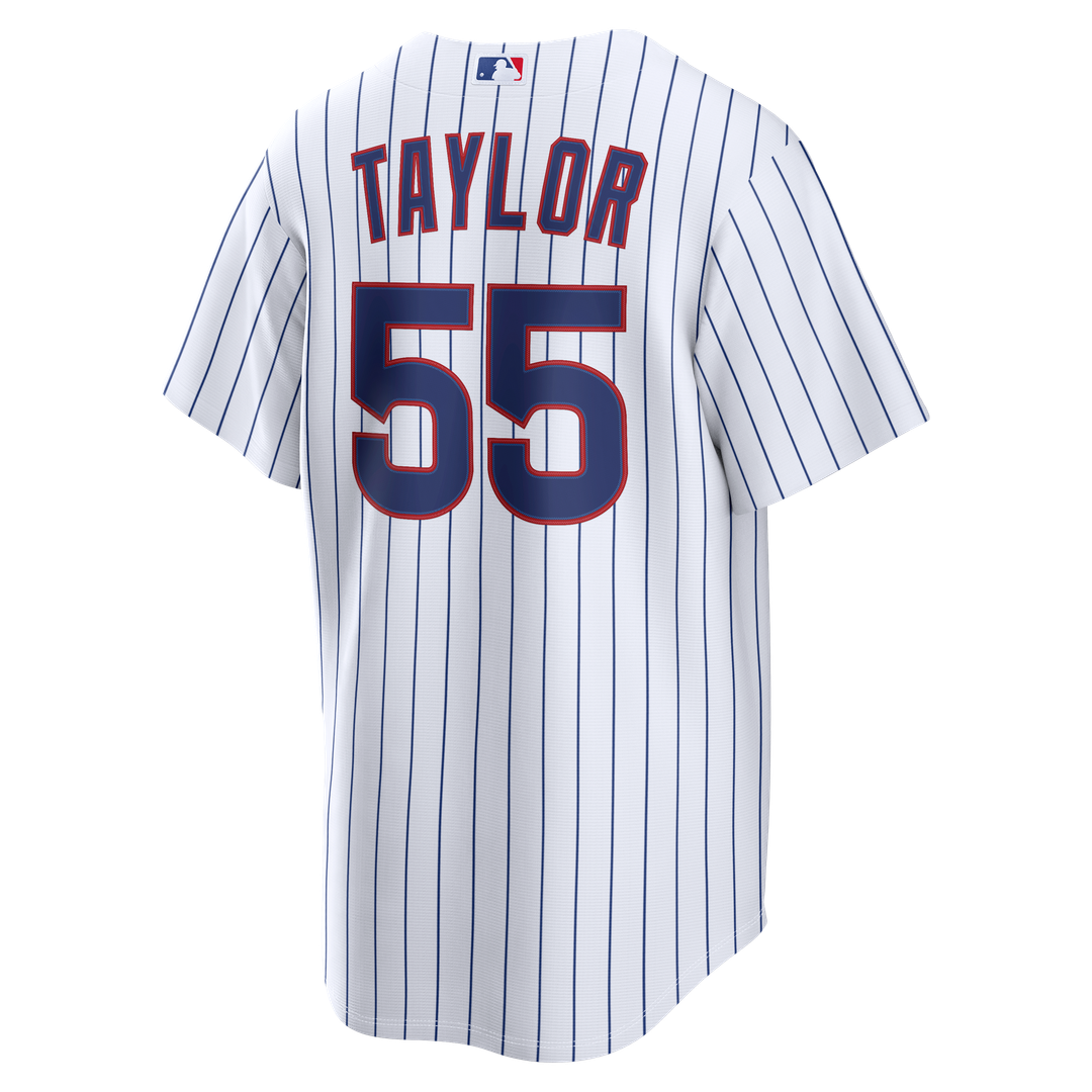 Chicago Cubs Tyrone Taylor White Home Replica Baseball Jersey | MLB Baseball Jersey