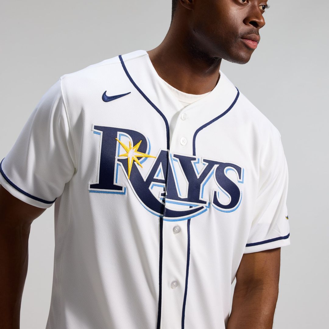 Tampa Bay Rays Light Blue Alternate Authentic Baseball Jersey | MLB Baseball Jersey
