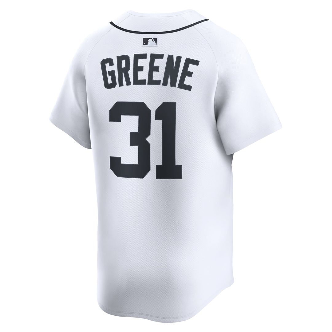 Detroit Tigers Riley Greene White Home Limited Baseball Jersey | MLB Baseball Jersey
