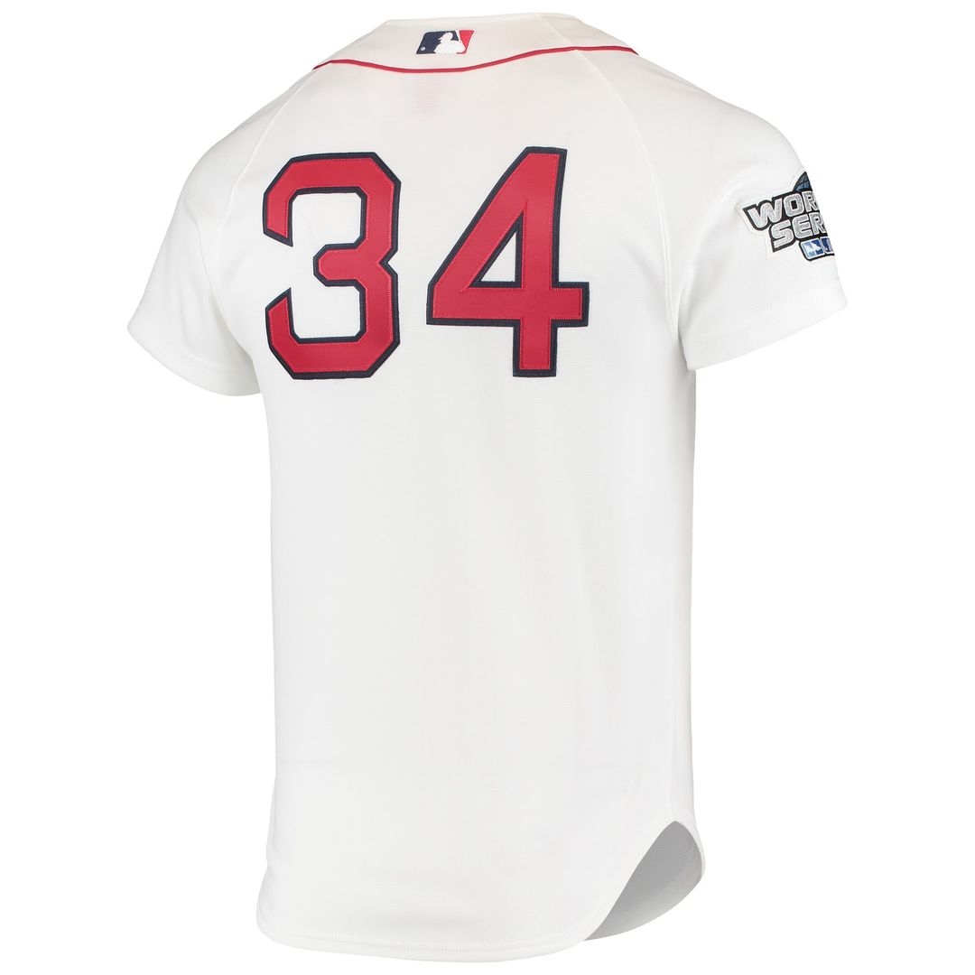 Boston Red Sox David Ortiz White 2004 Cooperstown Collection Home Authentic Baseball Jersey | MLB Baseball Jersey