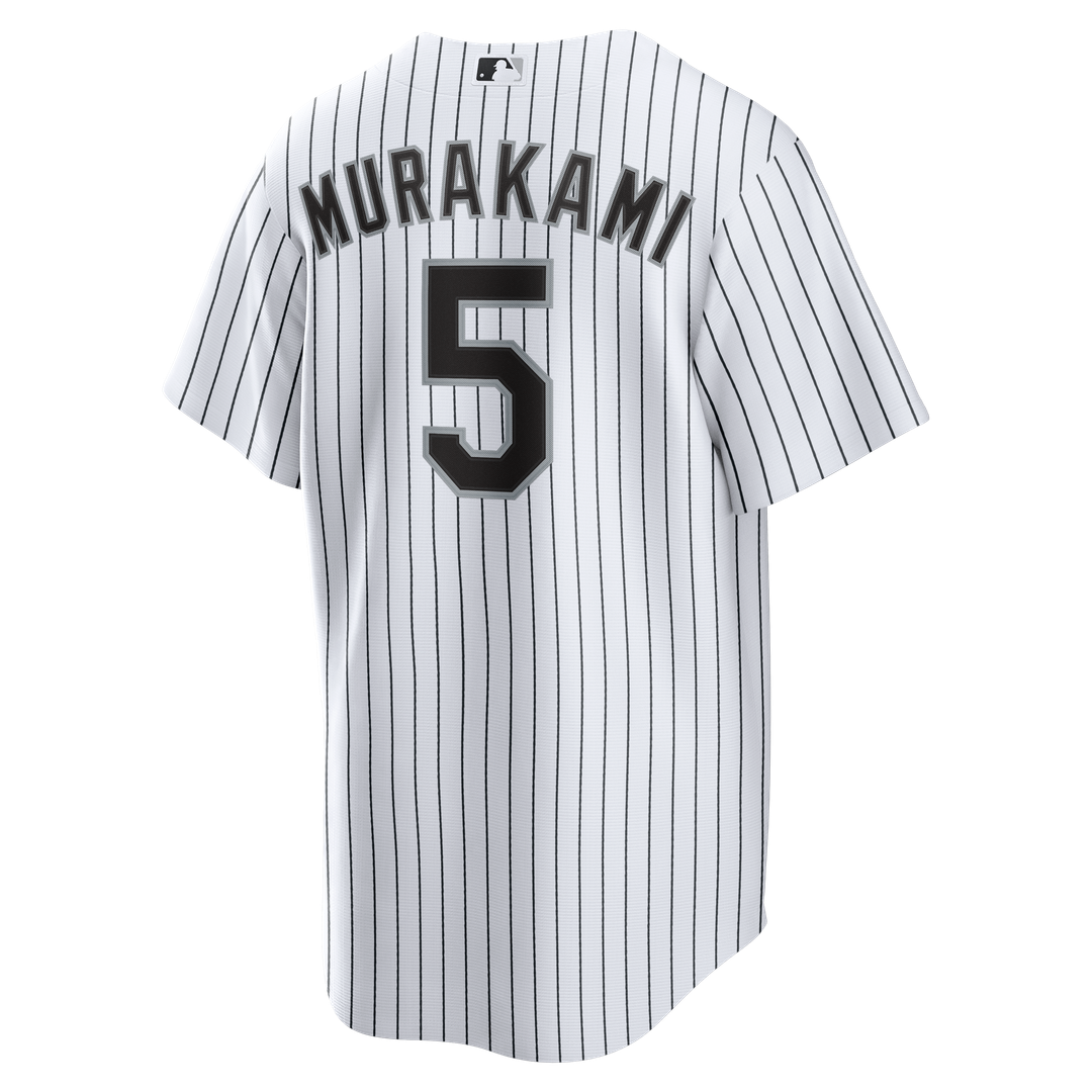 Chicago White Sox Munetaka Murakami White Home Replica Baseball Jersey | MLB Baseball Jersey