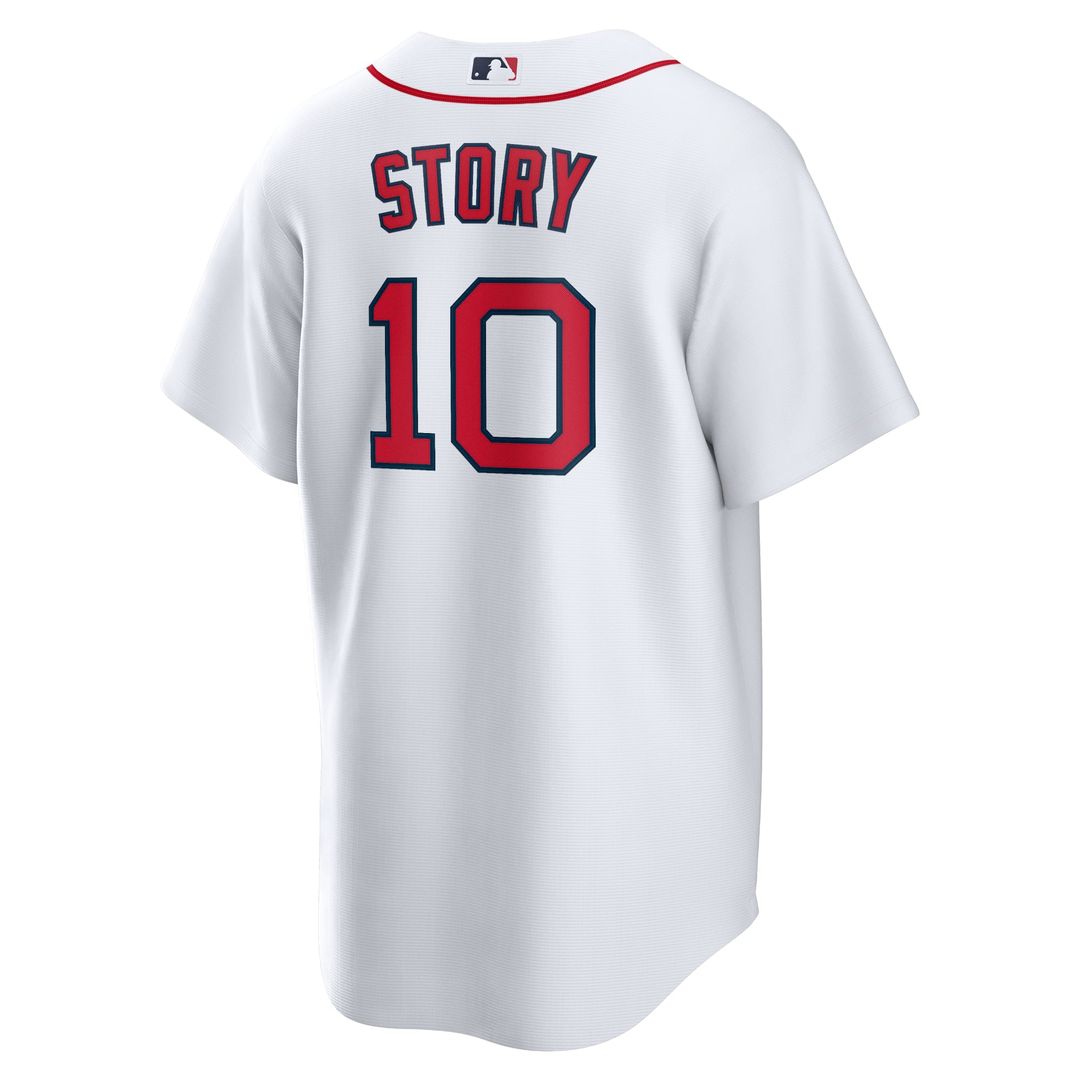 Boston Red Sox Trevor Story White Home Replica Baseball Jersey | MLB Baseball Jersey