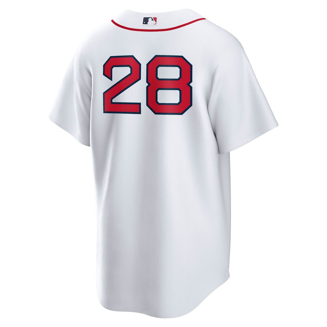 Boston Red Sox Kristian Campbell White Home Replica Baseball Jersey | MLB Baseball Jersey