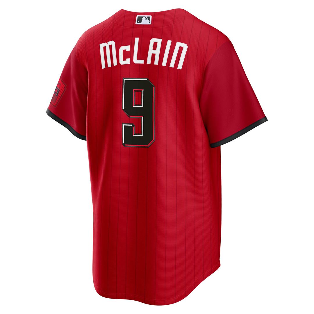 Cincinnati Reds Matt McLain Red 2026 City Connect Stadium Baseball Jersey | MLB Baseball Jersey