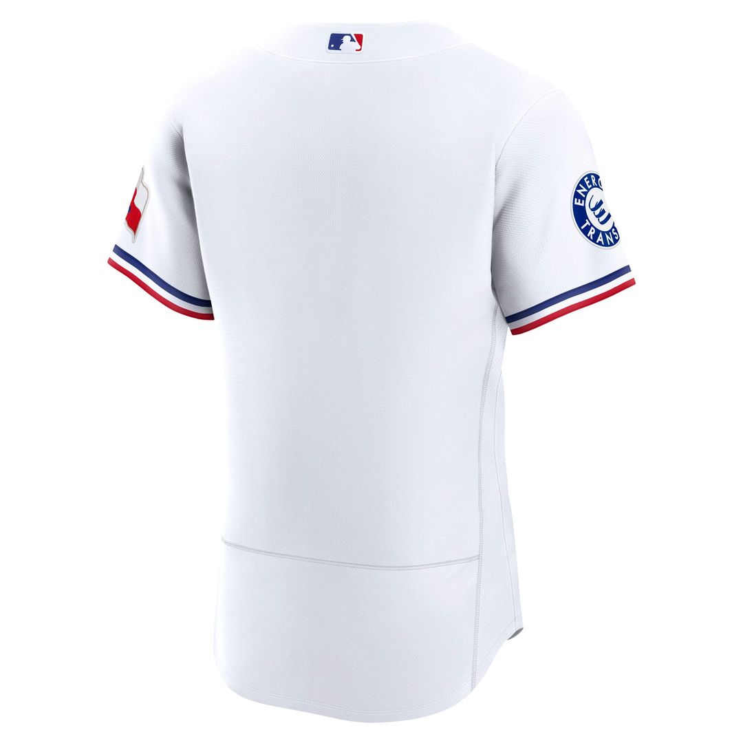 Texas Rangers Light Blue Alternate Sponsor Patch Authentic Baseball Jersey | MLB Baseball Jersey