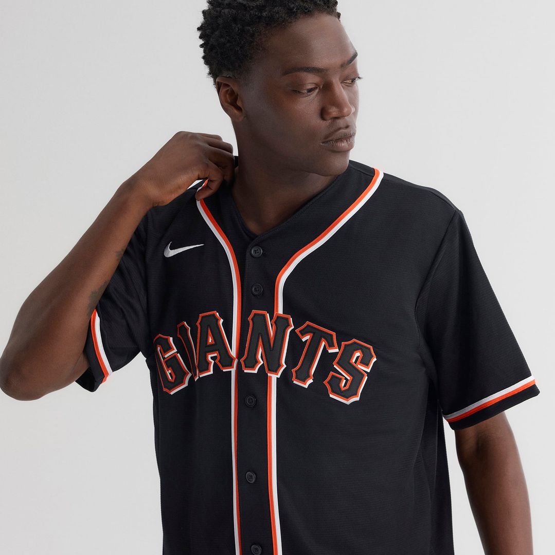 San Francisco Giants Jung Hoo Lee Fashion Replica Black Out Baseball Jersey | MLB Baseball Jersey