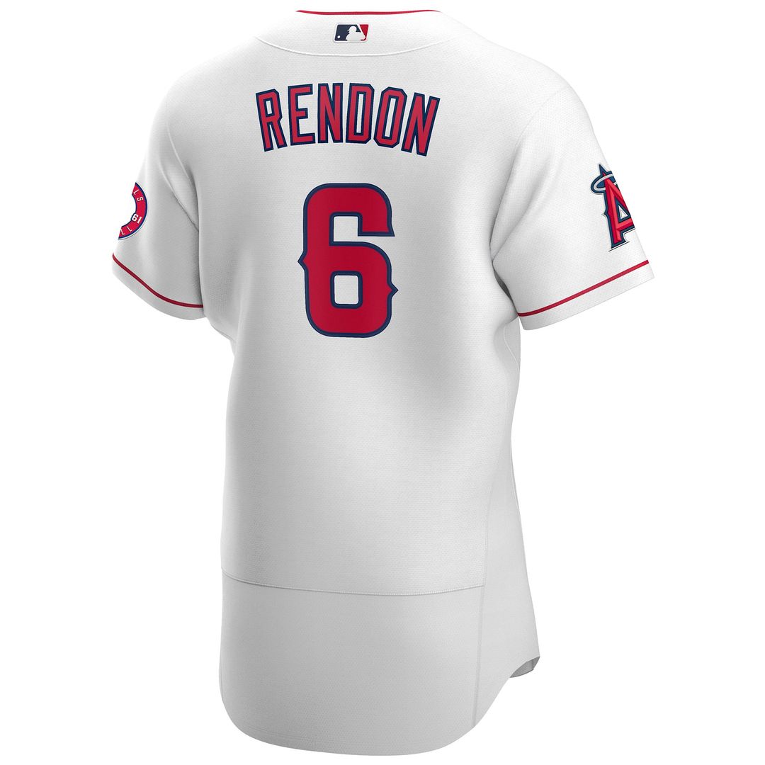 Los Angeles Angels Anthony Rendon White Authentic Baseball Jersey | MLB Baseball Jersey