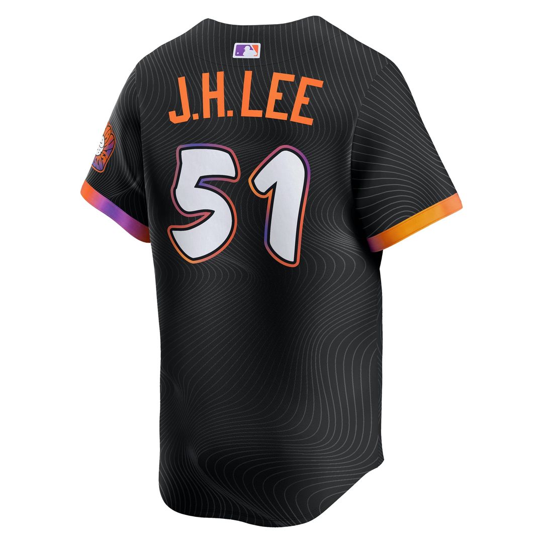 San Francisco Giants Jung Hoo Lee Black 2025 City Connect Limited Baseball Jersey | MLB Baseball Jersey