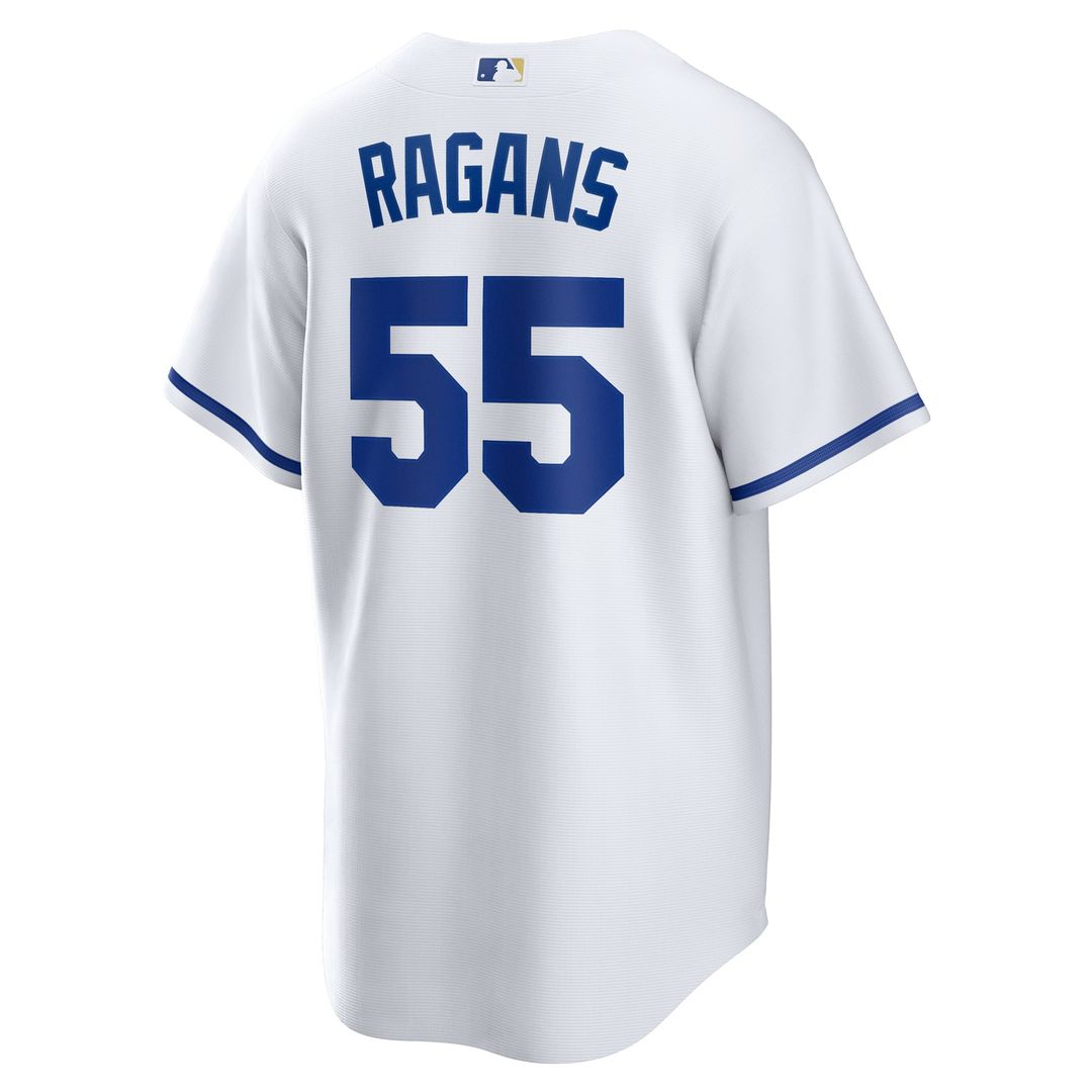 Kansas City Royals Cole Ragans White Home Replica Baseball Jersey | MLB Baseball Jersey