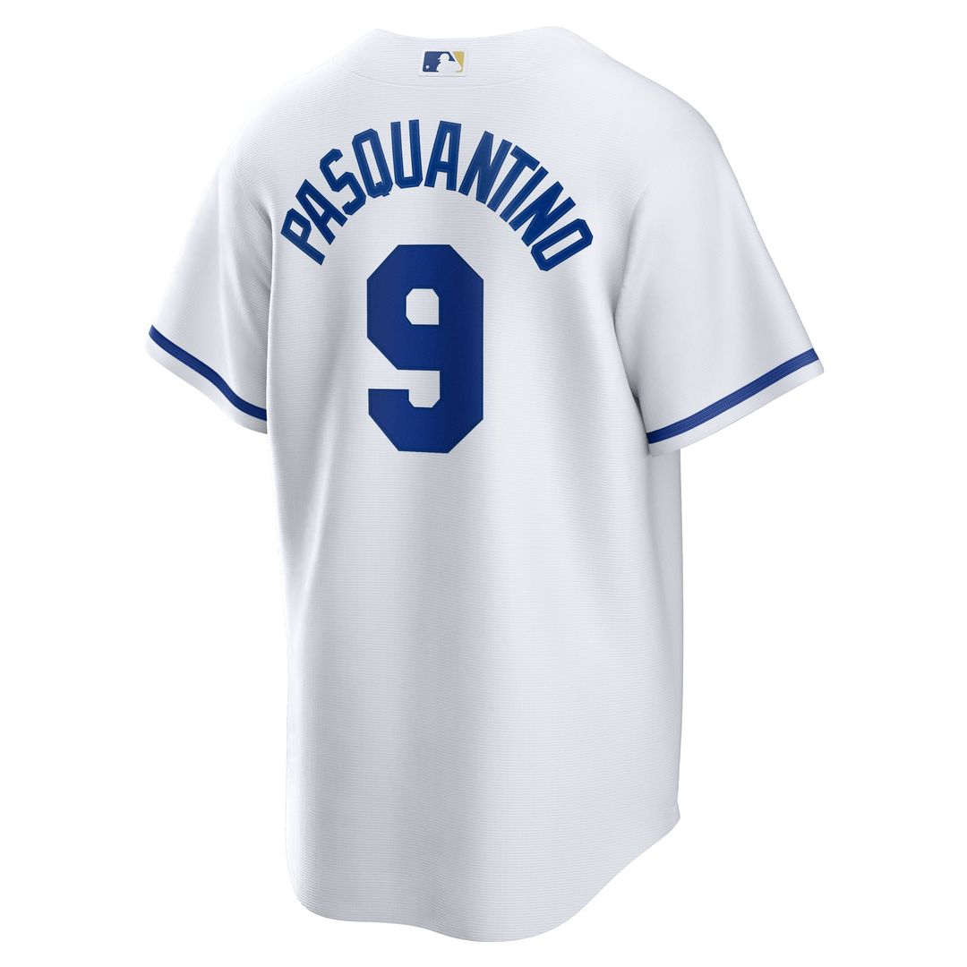 Kansas City Royals Vinnie Pasquantino White Home Replica Baseball Jersey | MLB Baseball Jersey