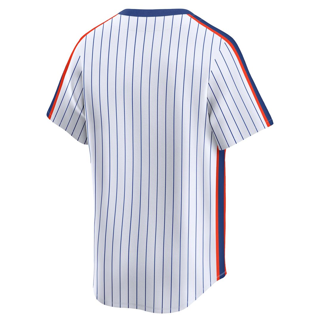 New York Mets White Cooperstown Collection Limited Baseball Jersey | MLB Baseball Jersey