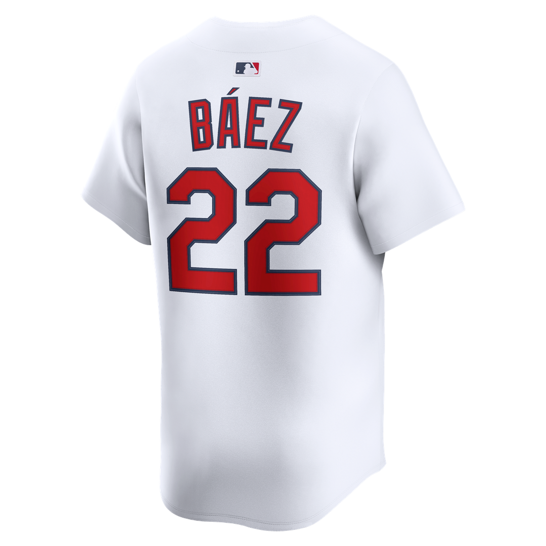 St. Louis Cardinals Joshua Báez White Home Limited Baseball Jersey | MLB Baseball Jersey