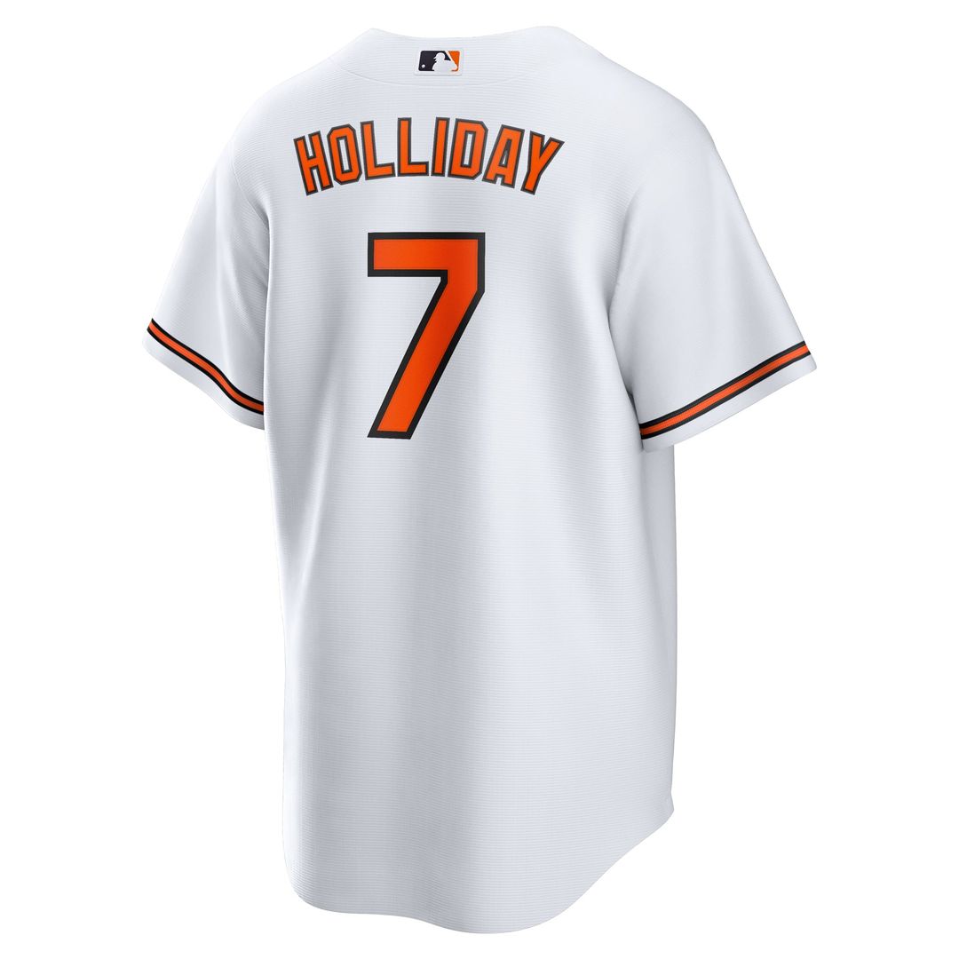Baltimore Orioles Jackson Holliday White Home Replica Baseball Jersey | MLB Baseball Jersey