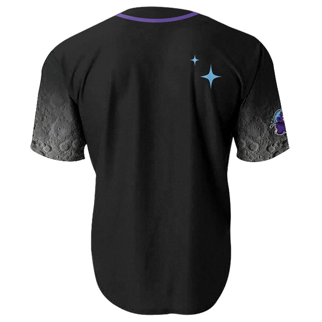Erie SeaWolves Black Moon Mammoths Alternate Replica Baseball Jersey | MLB Baseball Jersey