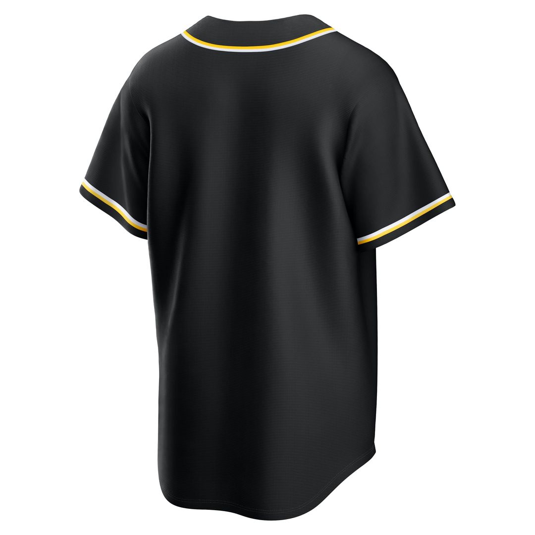 San Diego Padres Fashion Replica Black Out Baseball Jersey | MLB Baseball Jersey
