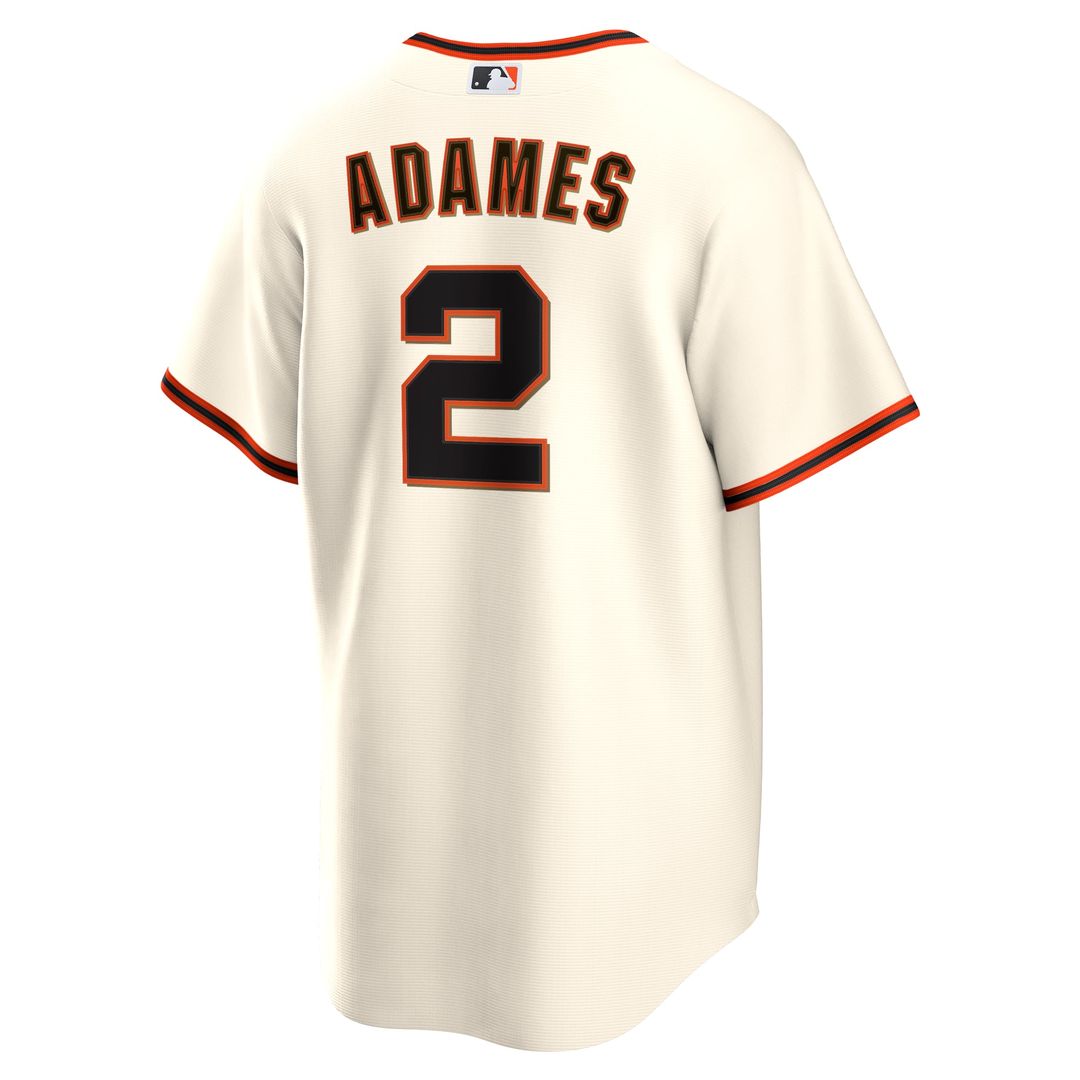 San Francisco Giants Willy Adames Cream Home Replica Baseball Jersey | MLB Baseball Jersey