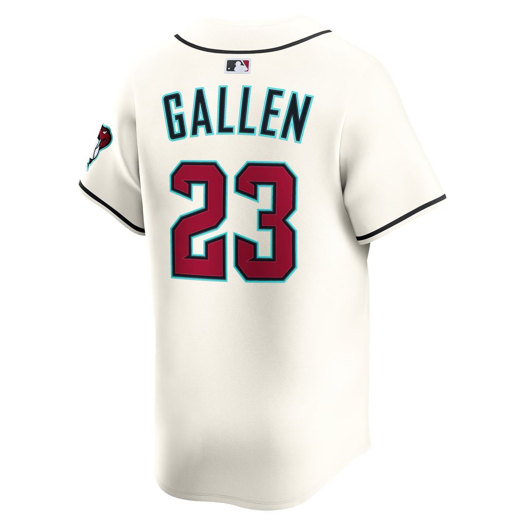 Arizona Diamondbacks Zac Gallen Cream Home Limited Baseball Jersey | MLB Baseball Jersey