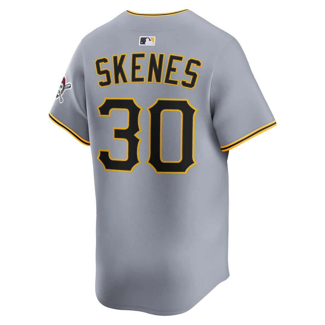 Pittsburgh Pirates Paul Skenes White Home Limited Baseball Jersey | MLB Baseball Jersey