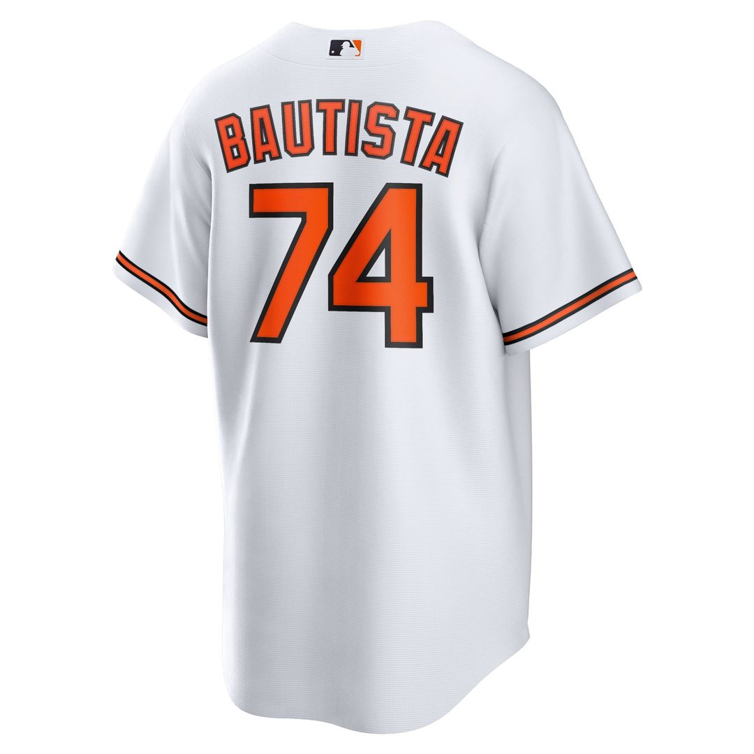 Baltimore Orioles Felix Bautista White Replica Baseball Jersey | MLB Baseball Jersey