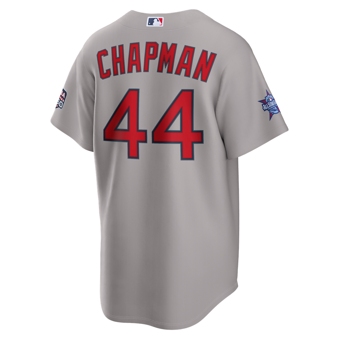 2026 All-Star Game Men's Boston Red Sox Aroldis Chapman Gray Replica Baseball Jersey | MLB Baseball Jersey