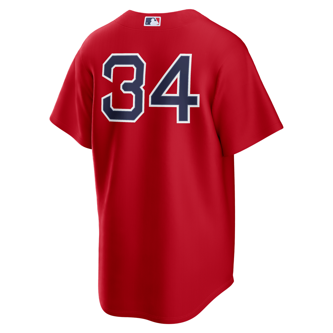 Boston Red Sox David Ortiz Red Alternate Replica Baseball Jersey | MLB Baseball Jersey
