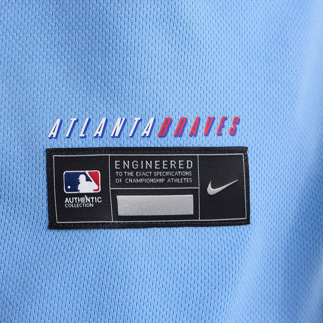Atlanta Braves Powder Blue 2026 City Connect Authentic Baseball Jersey | MLB Baseball Jersey