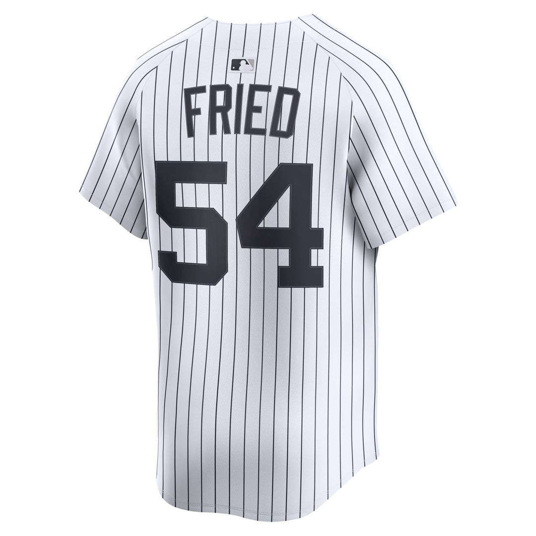 New York Yankees Max Fried Gray Road Limited Baseball Jersey | MLB Baseball Jersey