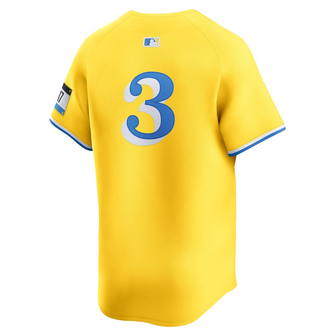 Boston Red Sox Ceddanne Rafaela Gold Alternate Limited Baseball Jersey | MLB Baseball Jersey