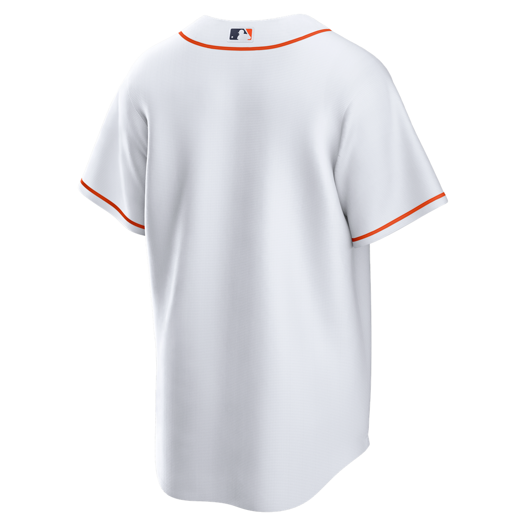 Houston Astros White Home Big & Tall Replica Baseball Jersey | MLB Baseball Jersey