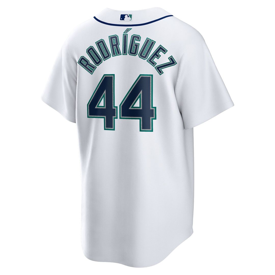 Seattle Mariners Julio Rodriguez White Home Replica Baseball Jersey | MLB Baseball Jersey