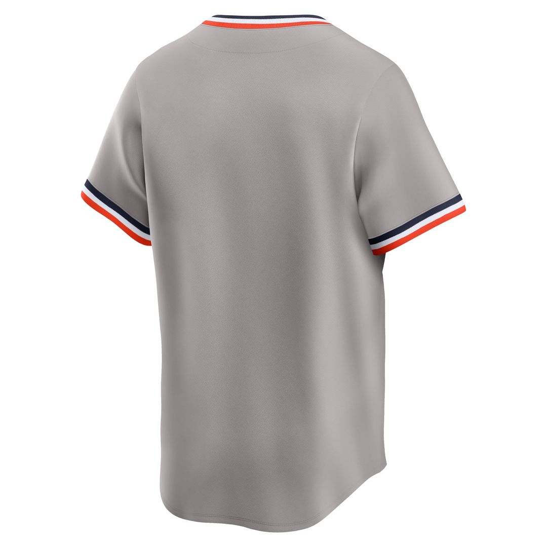 Detroit Tigers Gray Cooperstown Collection Limited Baseball Jersey | MLB Baseball Jersey