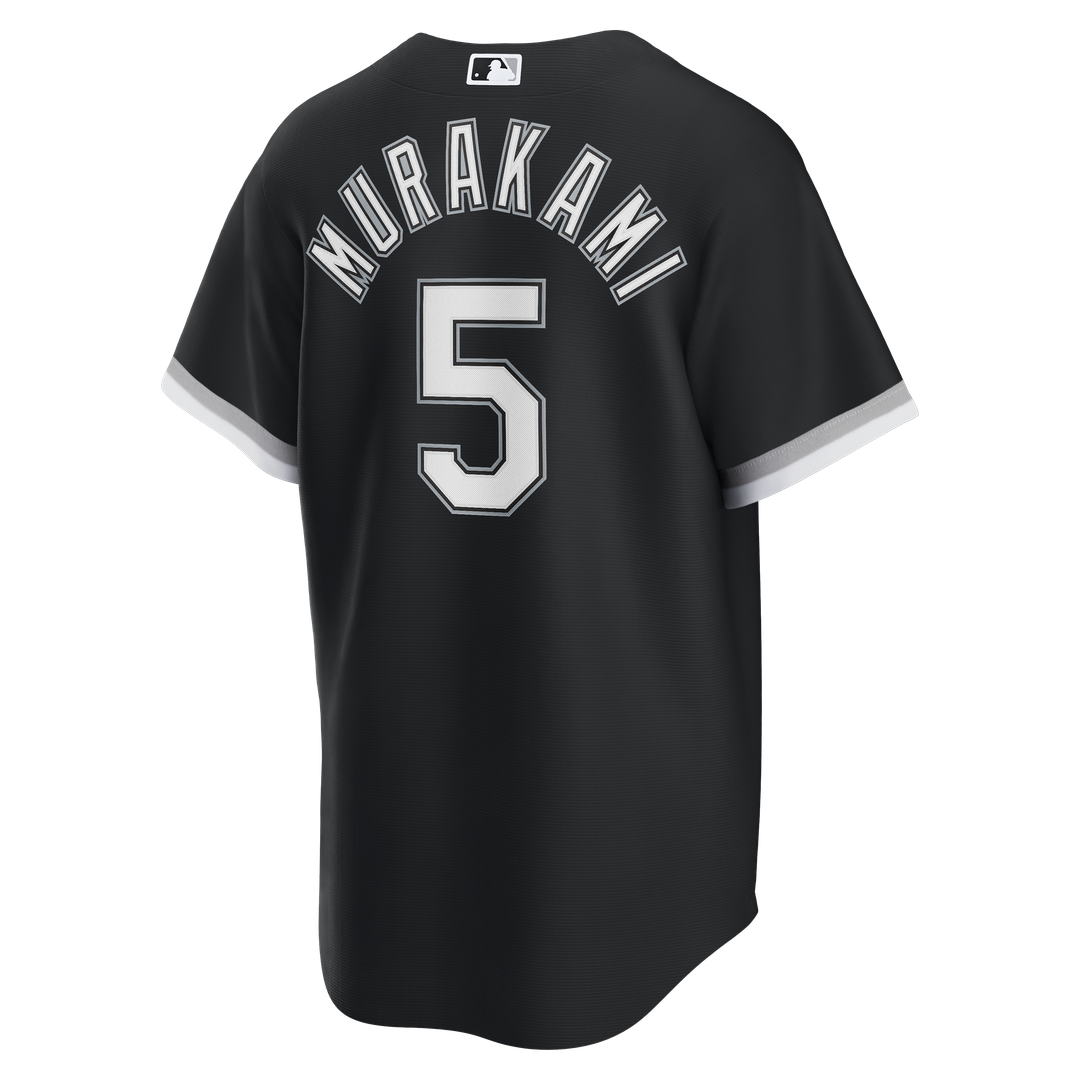 Chicago White Sox Munetaka Murakami Black Alternate Replica Baseball Jersey | MLB Baseball Jersey
